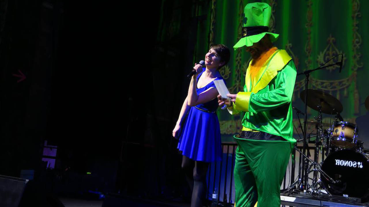 Moderation St.Patrick's day in der Ottakringer Brauerei